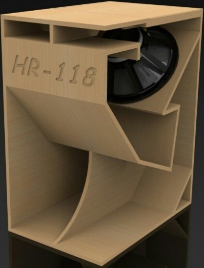 folded horn speaker cabinet plans